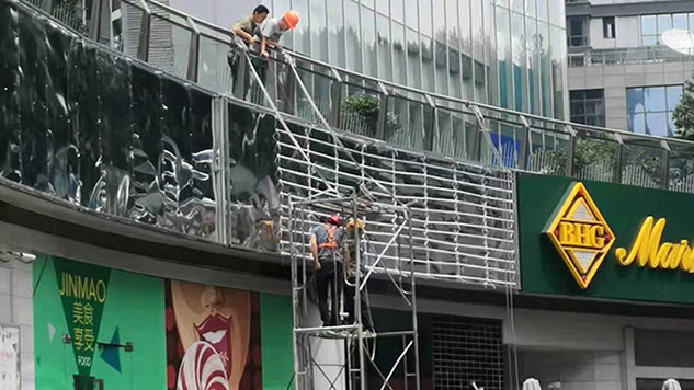 南京商场整体广告灯箱改造工程